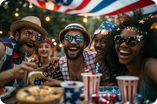 Fourth of July celebrations